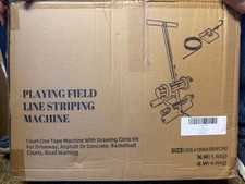 playing field line striping machine