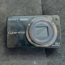 Sony Cyber shot DSC-W170 10.1MP 5.0x Compact Digital Camera Black F/S From Japan