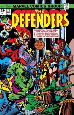 THE DEFENDERS #24 COMIC BOOK COVER Poster print 11''x17'' home decor