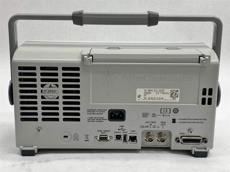 Agilent InfiniiVision DSO5034A 4CH Digital Storage Oscilloscope 300MHz PARTS - Image 4 of 4