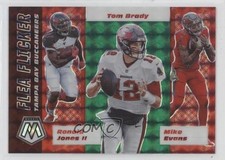 2020 Mosaic Flea Flicker Green Prizm Ronald Jones II Tom Brady Mike Evans 1aw7