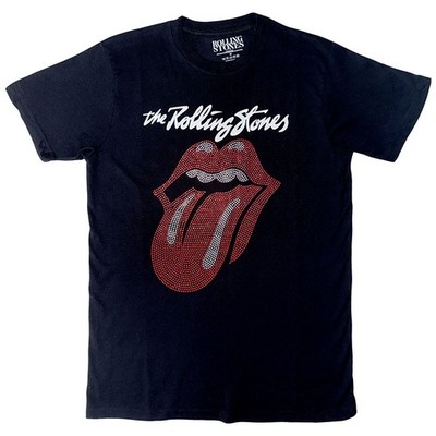 The Rolling Stones Diamante Logo & Tongue lizenziert T-Shirt Herren