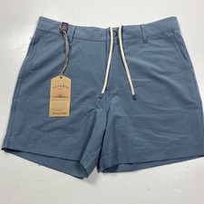 NWT Faherty Mens 32 All Day Shorts 2.0 Marine 5 108