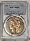 1878 S Morgan Silver Dollar PCGS AU55 (Relisted due to title error)