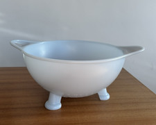 Alessi Enzo Mari scolapasta EM03 color celeste ghiaccio, 2003