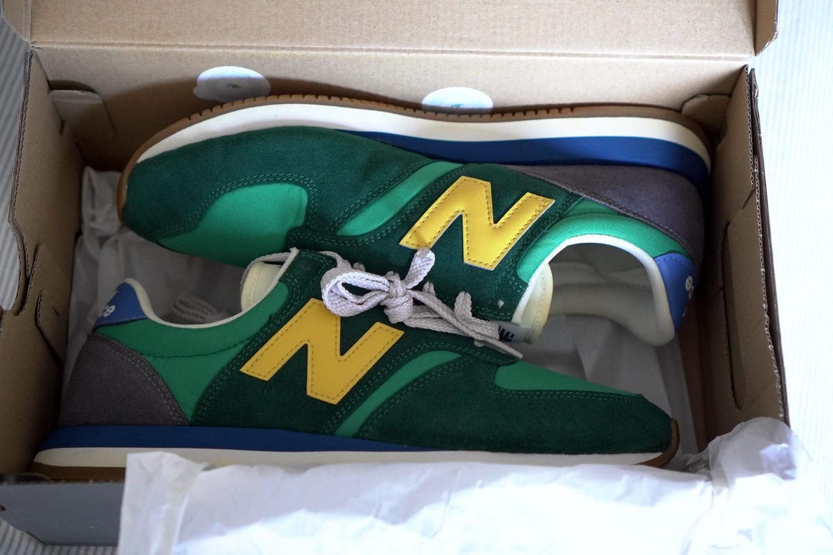 Size New Balance 420 Green 2022 for sale online - Main Image