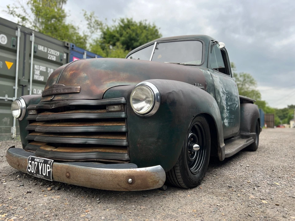 1951 Chevrolet 3100, Rat rod, SBC V8, Switchable Exhaust, Solid build,Roller cam - Image 3 of 4