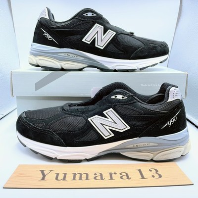 New Balance 990v3 Made in USA Black 2021 M990BS3 Men's Size | eBay