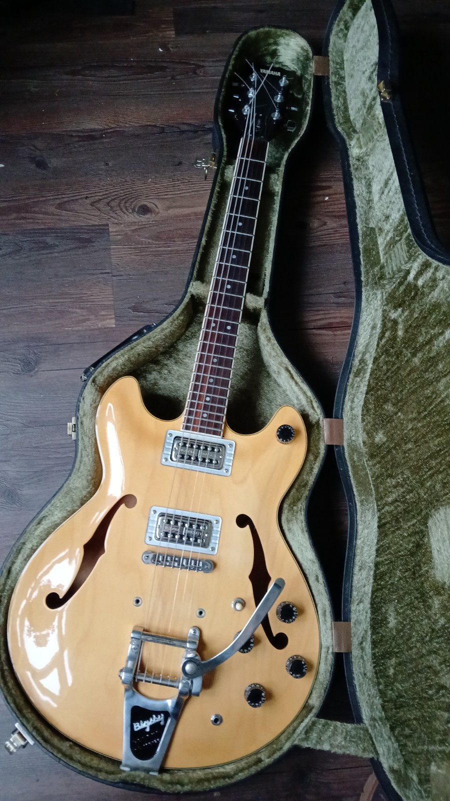 Yamaha Sa800 Made In Japan 1984 Zero Fret Wear Upgraded Gretsch Pups  Bigsby B7