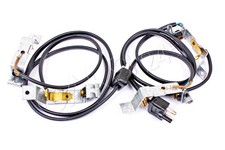 Original MERCEDES R107 C107 73-85 Kennzeichenleuchte Kabelbaum Halter Paar Original MERCEDES R107 C107 73-85 Kennzeichenleuchte Kabelbaum Halter Paar