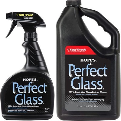 HOPE'S Perfect Glass Cleaner, Streak-Free, Ammonia-Free Window, Mirror, Screen, 