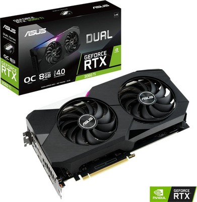 ASUS Dual GeForce RTX 3060 Ti OC V2 (LHR)