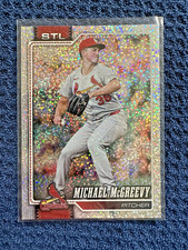 2026 Topps Series 1 Celebration Confetti Michael McGreevy #161 Cardinals