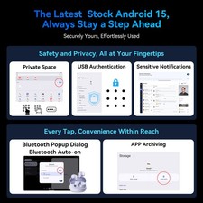 TABWEE T90 Android 16 Tablet 11 Inch 24GB RAM 128GB ROM 8000mAh GPS AI WiFi 8