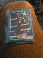 2024-2025 Donruss Basketball Holo Green Laser Dereck Lively 86/149. Mavericks 