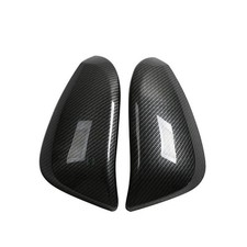 Cubierta de espejo retrovisor lateral con aspecto de fibra de carbono para Toyota Hilux Revo 2016-2022