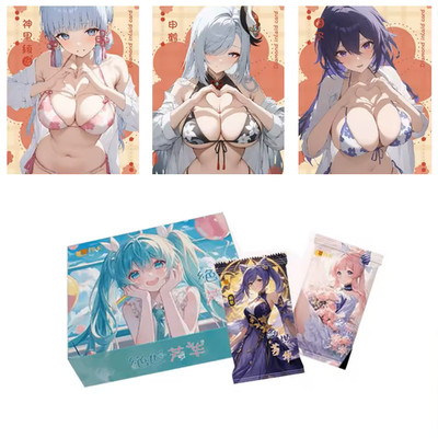 Peerless Beauty Goddess Spicy Booster Box 12 Pack Trading Cards Anime Waifu TCG