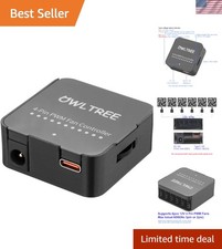 12V 4 Pin PWM Fan Speed Controller PC Fan Hub 6 Fans Supported, Powered by Ty...