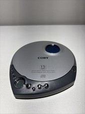 Coby CX-CD216 15 Second Anti-Skip Portable CD Player 2005 Tested Works Great 