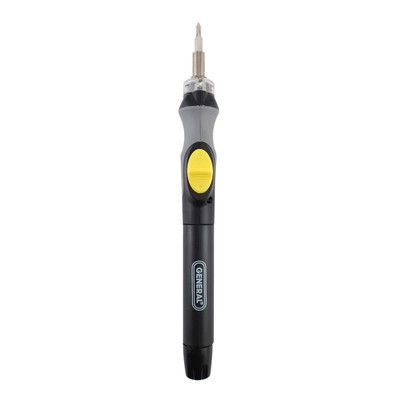 General Tools Cordless Lighted Power Precision Screwdriver #502 - Super-Torque