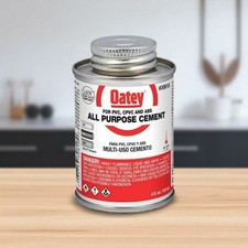 OATEY 30818 FRESH 4 OZ CAN PVC CPVC ABS ALL PURPOSE PIPE CEMENT 6475354