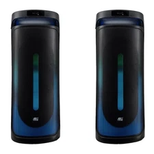 ATG Audio FYRE Bluetooth 6.5 inch dual woofer Party Speaker bundle