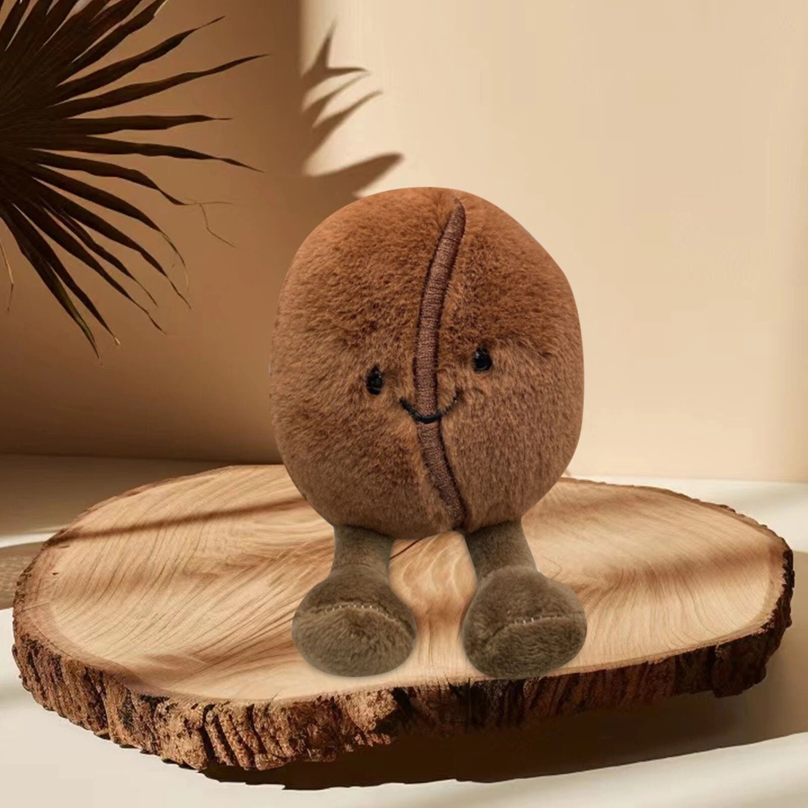 AMUSEABLE COFFEE BEAN Soft Plush Toy CUTE Stuffed Food Collectible New in Box