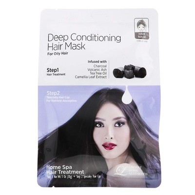 Lindsay Home Aesthetics Deep Conditioning Hair Mask Oily Hair 1 oz Each 12 Pack
