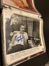 Willard 1971 Movie Signed Photo Ernest Borgnine Bruce Davison Dual Autograph