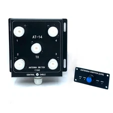 4 Way Remote Control Antenna Switch 1 8MHz to 60MHz for Diverse Radio Needs
