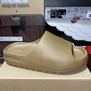 adidas gazelle silver green womens Yeezy Slide “Ochre” main image 0