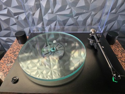 Rega Planar 3 Plattenspieler, neue Haube, neuer Glasteller