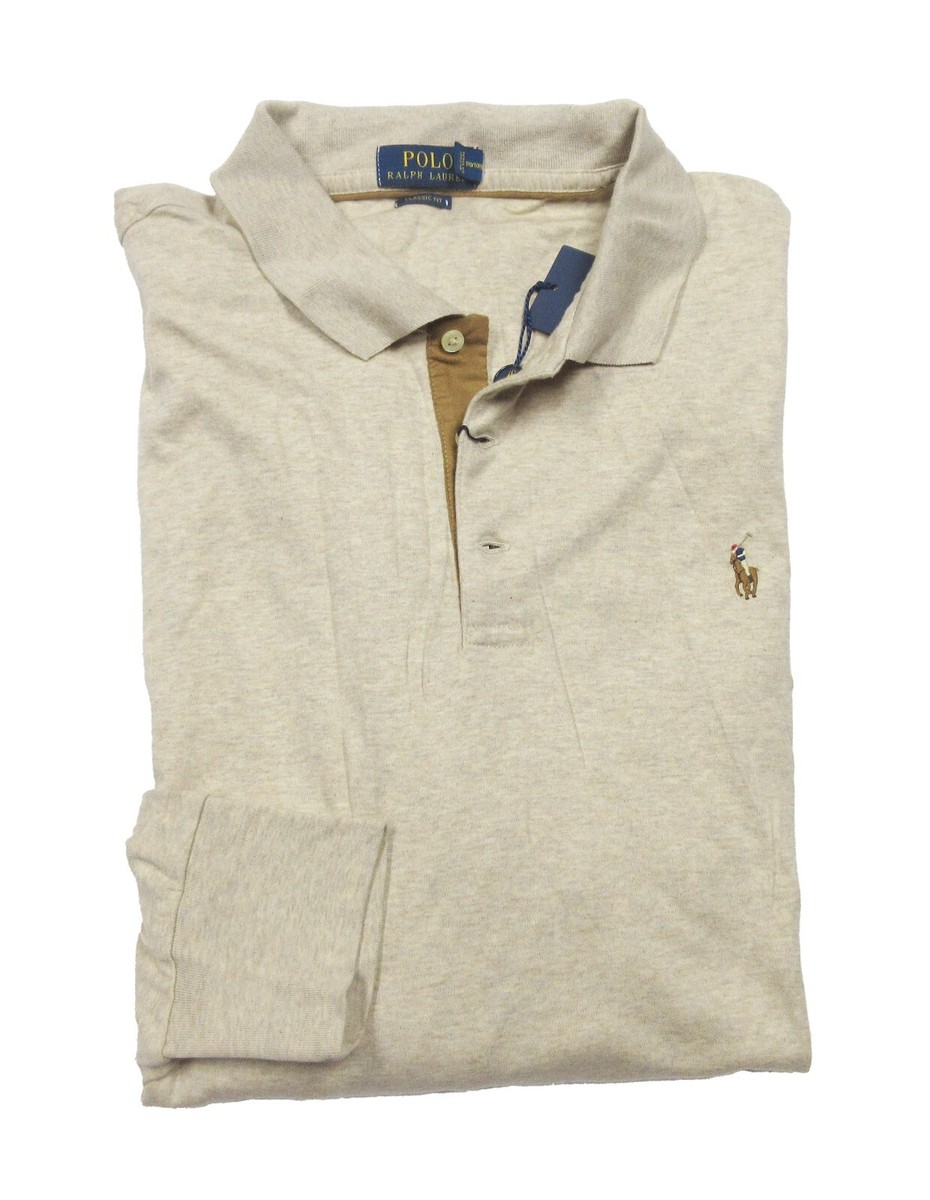 POLO RALPH LAUREN ダンガリーシャツ ラウンドカラー 8 Polo Ralph Lauren Big & Tall Classic Fit Pima Cotton Polo