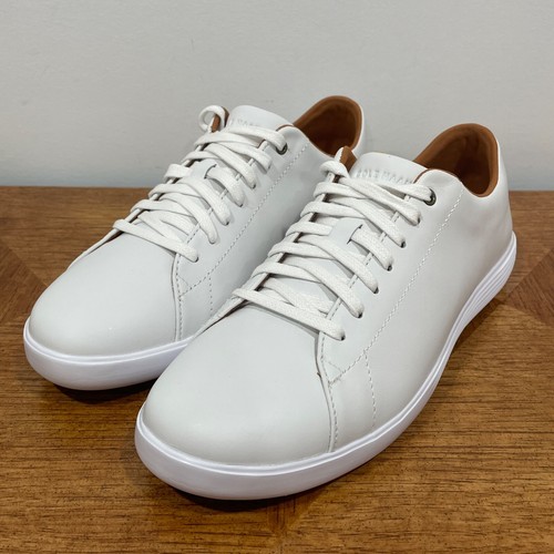 Cole Haan Grand Crosscourt II Sneaker Damen 9B Optic White Leder Schuhe - Bild 2 von 13
