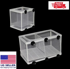 Fish Breeding Incubator Net Hanging Fish Hatchery Isolation Box For Aquarium