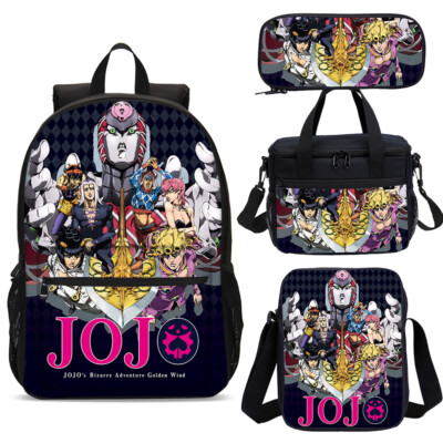 Lunch Box Jojo Piece Backpack JOJO's Bizarre Adventure School