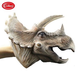 triceratops hand puppet