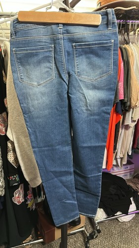 Girls skinny fit jeans XL comes with head band - Picture 2 of 2
