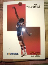 NATE THURMOND 1992 COURTSIDE COLLEGE FLASHBACK BASKETBALL CARD # 38 D0702