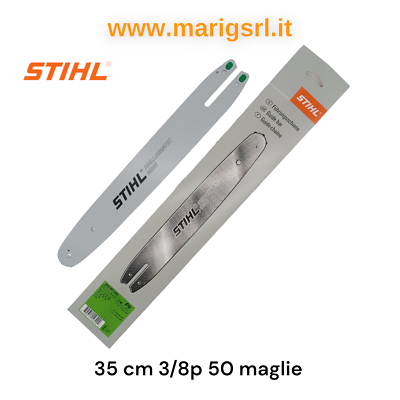 Kit Barra E Catena STIHL Originali 30cm 3/8P 44 Maglie 1,1mm Per MS170, 171, 192, 193, 194