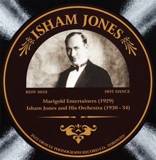 Isham Jones: 1929-1934 (CD - 2008) Hot Dance