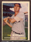 1957 Topps Set-Break # 1 Ted Williams LOW GRADE (crease) *JAYSACE*