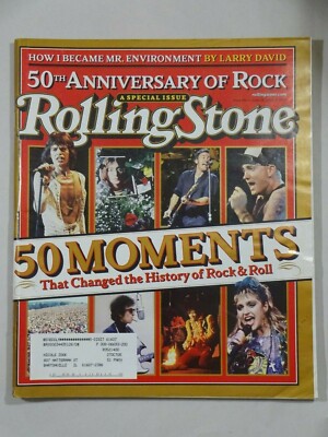 Rolling Stone Magazine Special Issue 50th Anniversary of Rock June