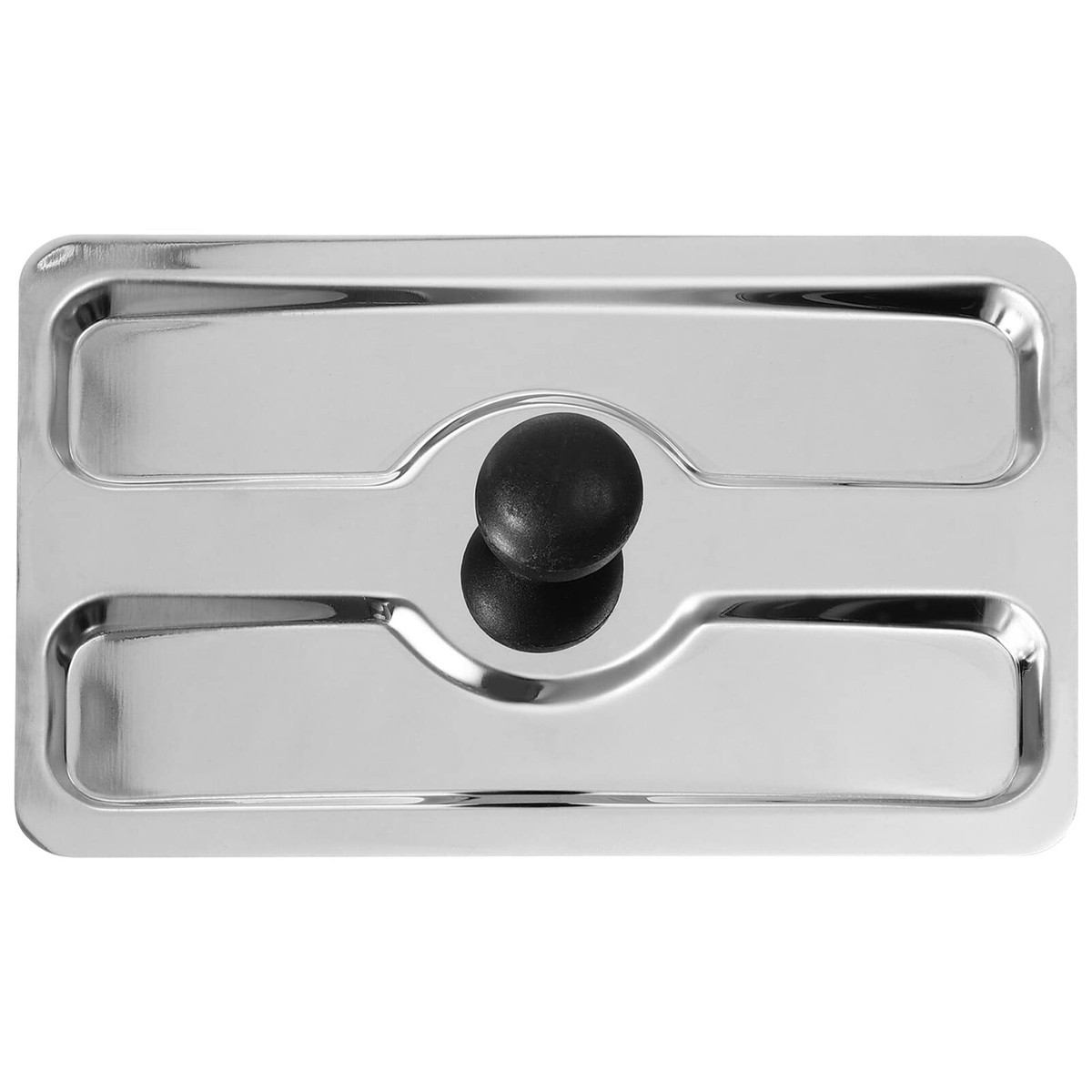 HOOWIFFY Dust Covers For Kitchen Appliances Toaster Hard Cover Stainless Steel Modern Look Easy To Clean 1set