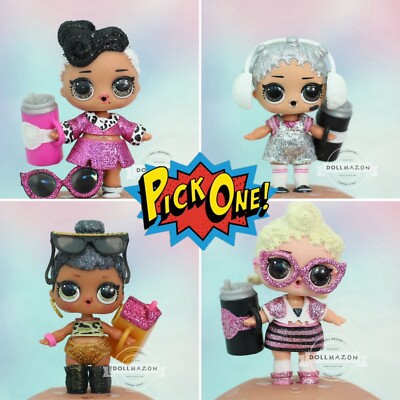 PICK 1: Dollface/Beats/Honey Bun/Pink Baby LOL Surprise doll Bling