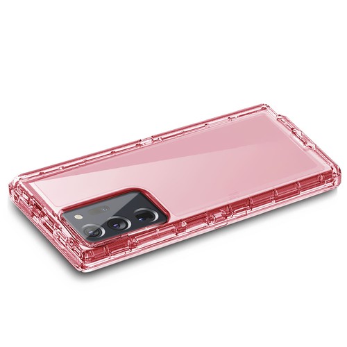 For Samsung Galaxy Note 20 Ultra 5G Case Shockproof Hard Phone Cover Clear/Pink - Photo 10 sur 24
