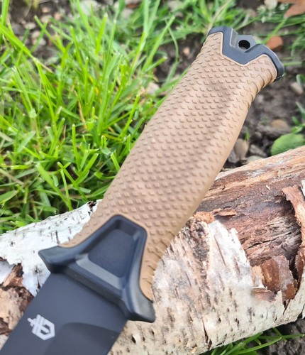 Cuchillo de coyote brazo fuerte Gerber cuchillo de viaje cuchillo de exterior + vaina MOLLE - Imagen 5 de 8