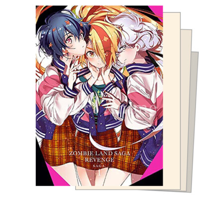 Zombie Land Saga Revenge Blu-ray First Edition 3 Volumes Set Japan