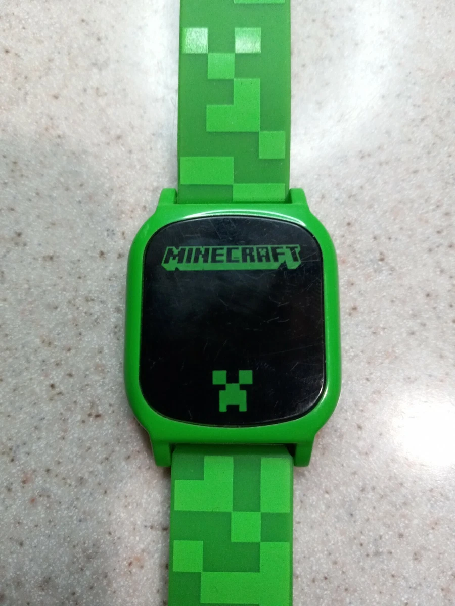 Minecraft digital wrist watch cheap