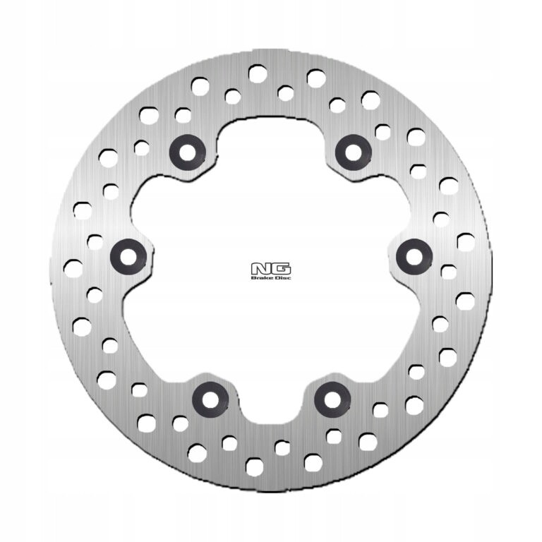 Disque de frein arriere en acier inoxydable ventilé pour moto cross CR 250